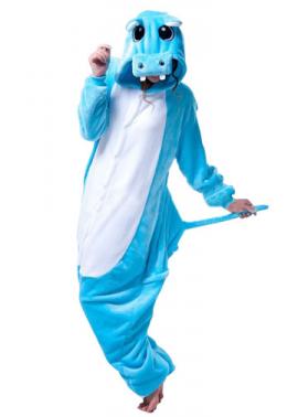 blue hippo onesie